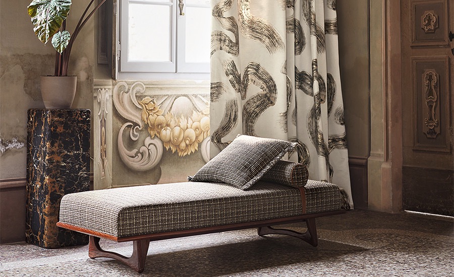 Bespoke curtains in a luxury interior
